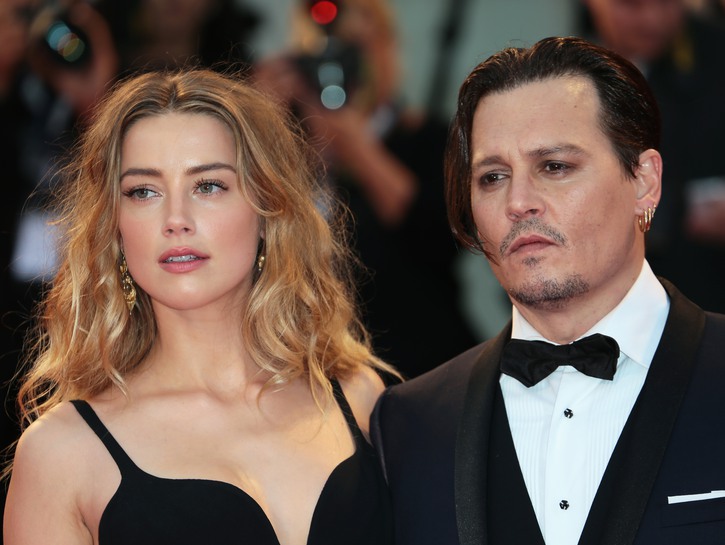 Amber Heard and Johnny Depp