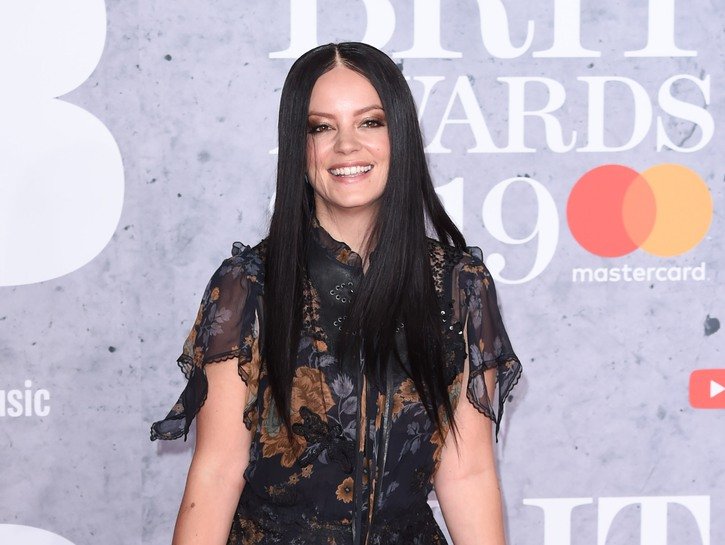 Lily Allen at 2019 Brit Awards