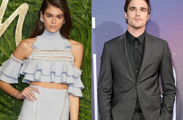 Model Kaia Gerber and actor Jacob Elordi