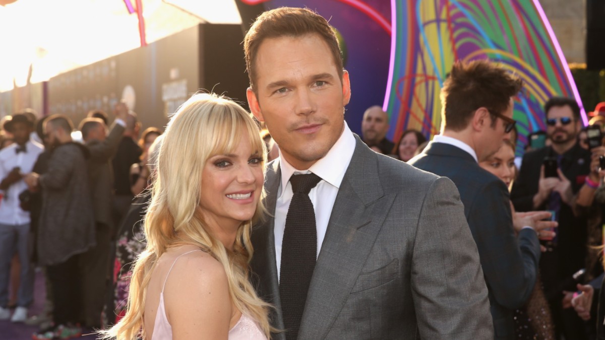 Anna Faris walks the red carpet with now ex husband Chris Pratt