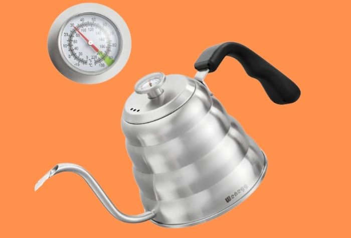 Wenegg Premium Stainless Steel Gooseneck Tea Kettle