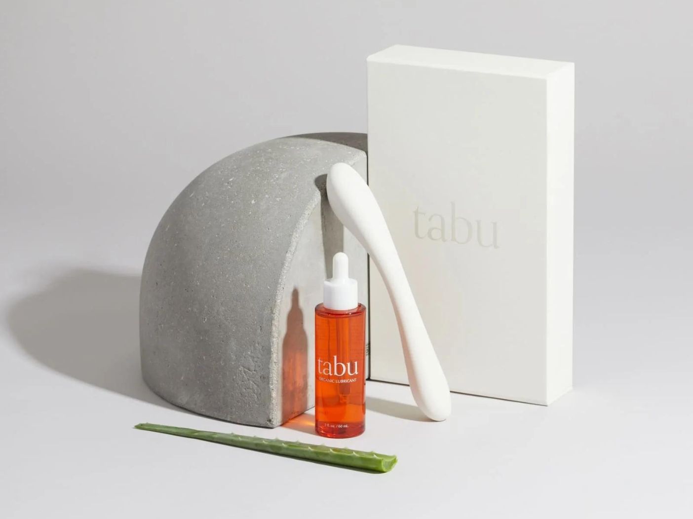 The Tabu Kit complete with personal massager and lubricant