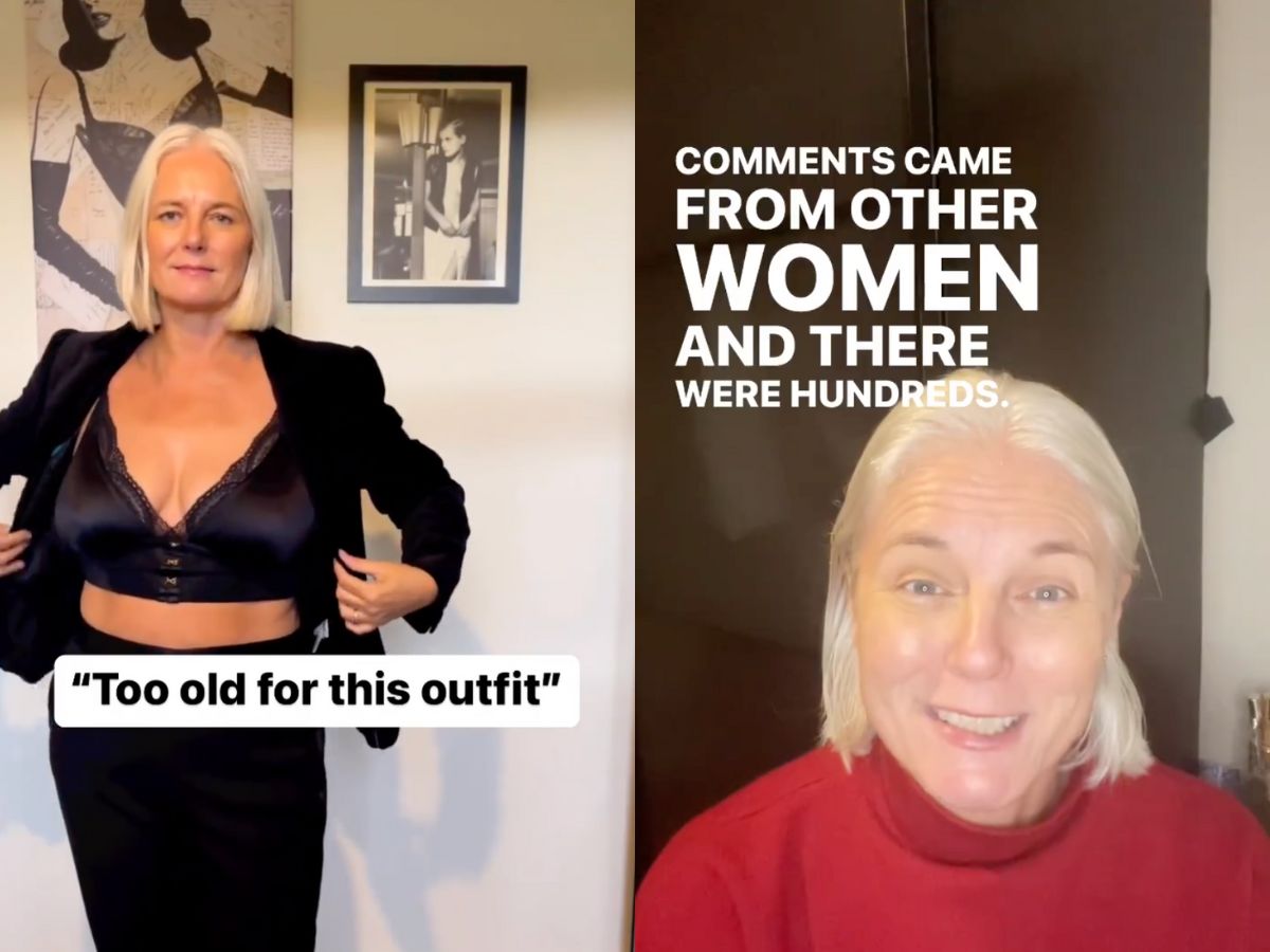 Influencer Rachel Peru discusses ageism coming from other women