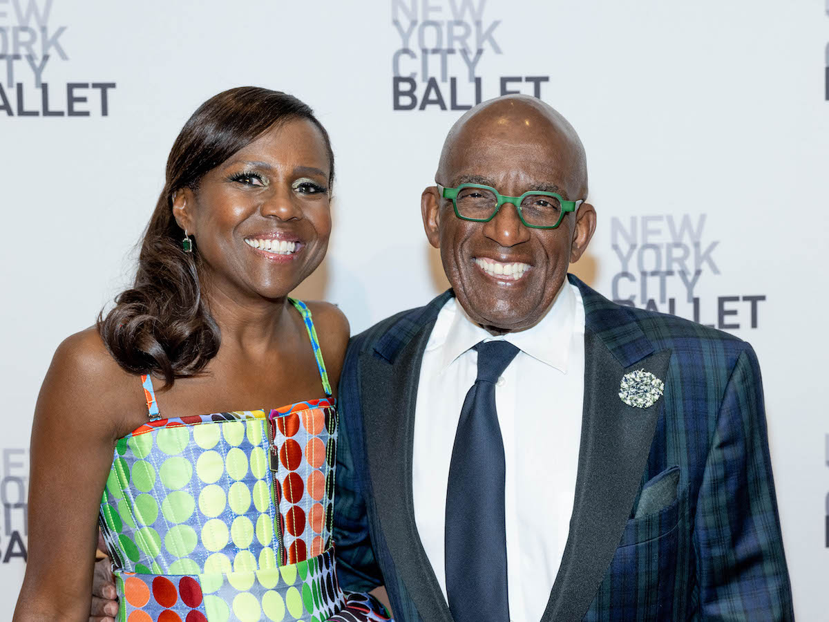 Deborah Roberts and Al Roker smiling together at a New York City ballet event