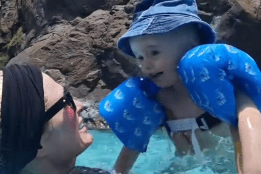paris-hilton-swims-with-son-phoenix-in-adorable-video-reliving-my-childhood