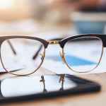 Reading Eyeglasses On Table